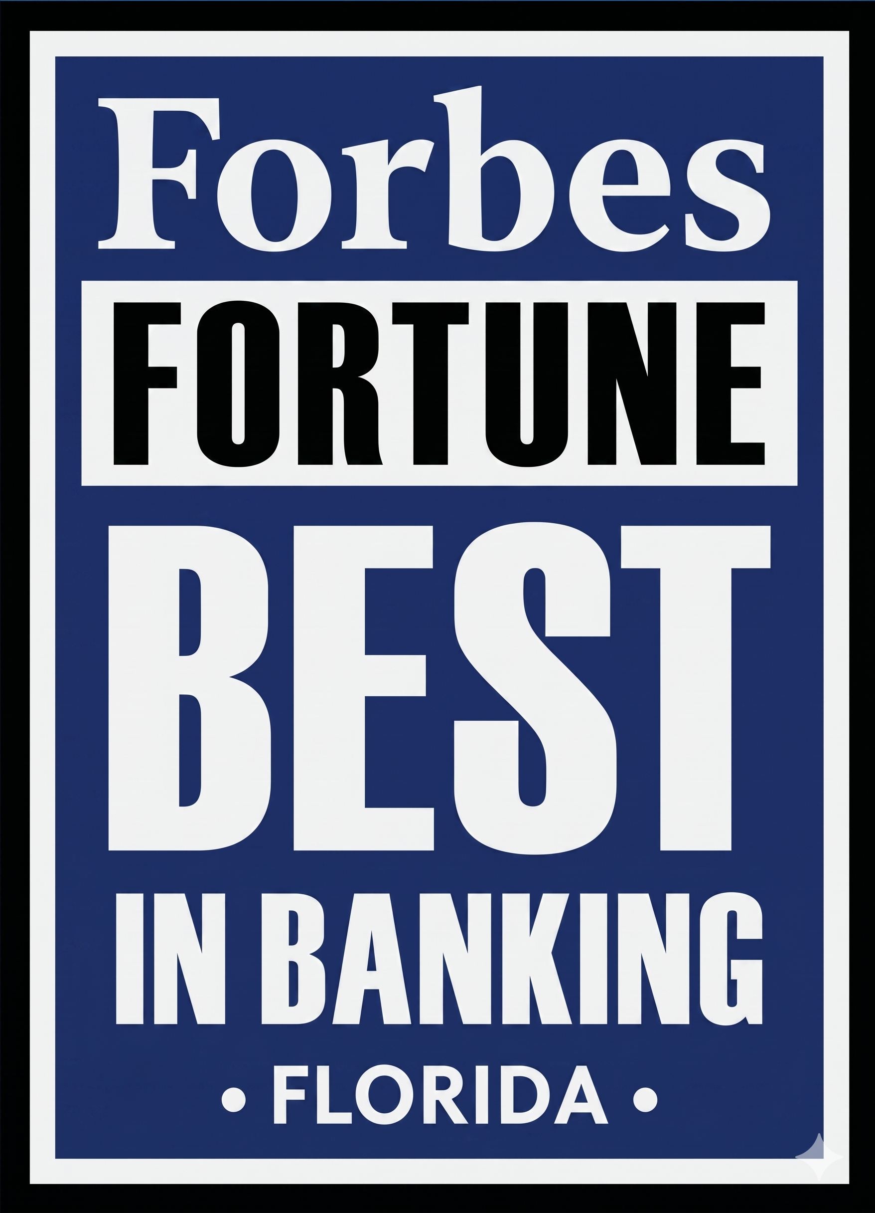 Forbes Fortune Best in Banking — Florida